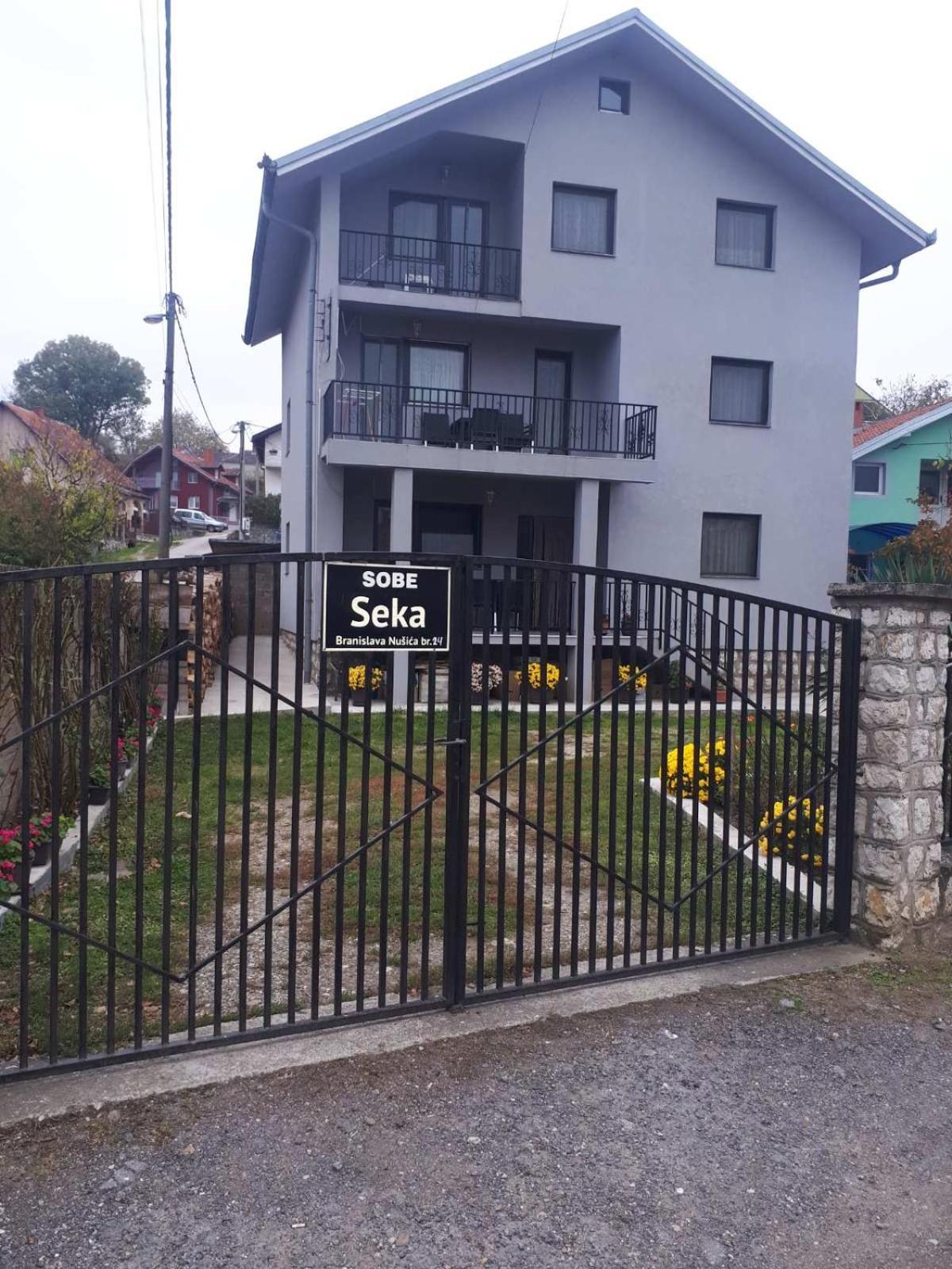 Hotel Sobe Seka à Golubac Extérieur photo